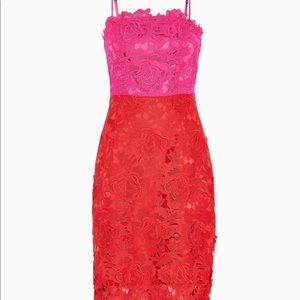 Milly 3D Floral Lace Dress